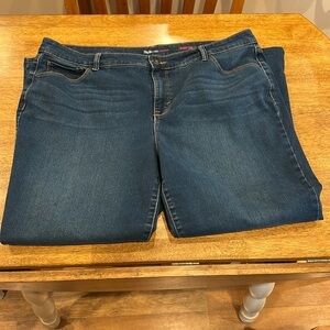 Style and Co Denim women's boot leg jeans size 20WP